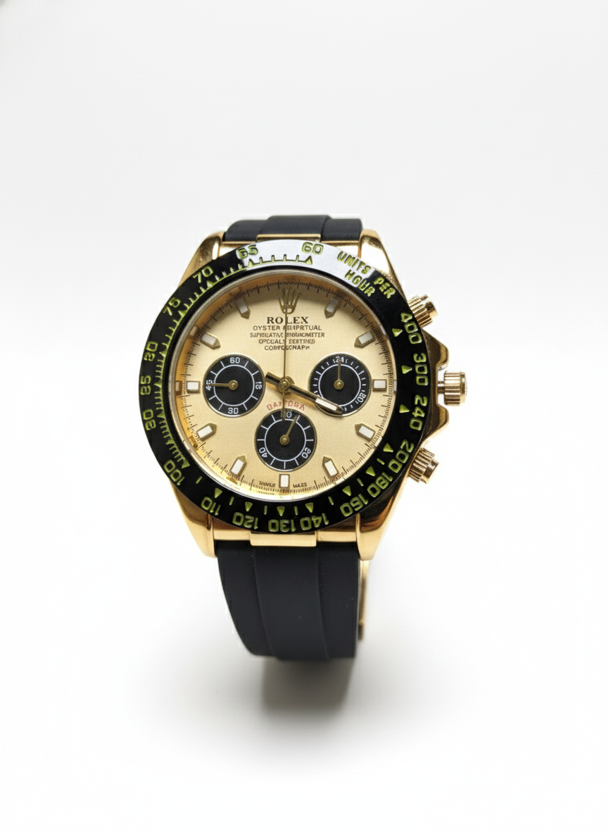 Image of Rolex Blue & Gloden